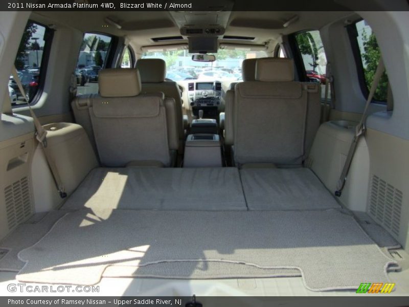 Blizzard White / Almond 2011 Nissan Armada Platinum 4WD