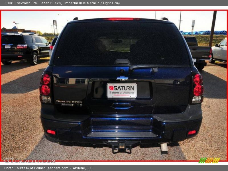 Imperial Blue Metallic / Light Gray 2008 Chevrolet TrailBlazer LS 4x4