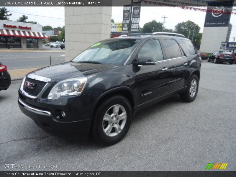 Carbon Metallic / Titanium 2007 GMC Acadia SLT AWD