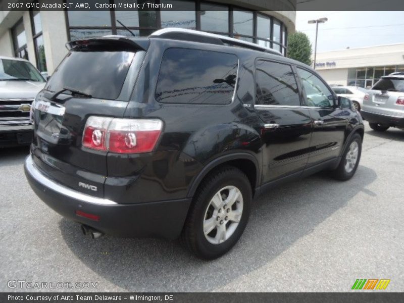 Carbon Metallic / Titanium 2007 GMC Acadia SLT AWD