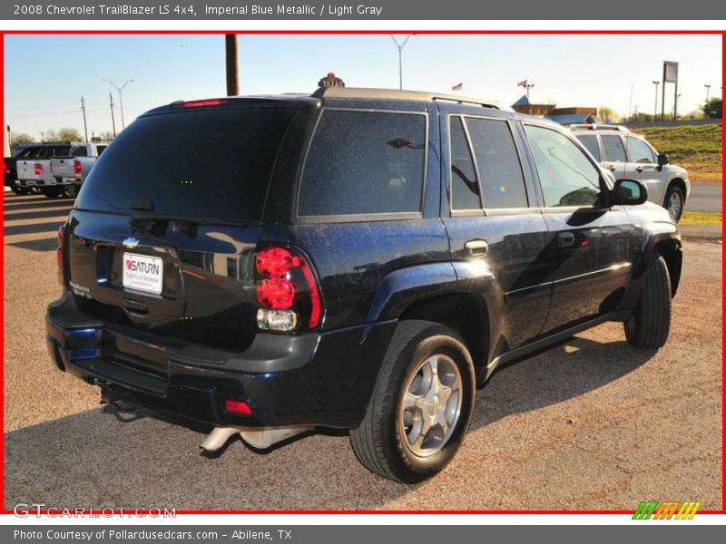 Imperial Blue Metallic / Light Gray 2008 Chevrolet TrailBlazer LS 4x4