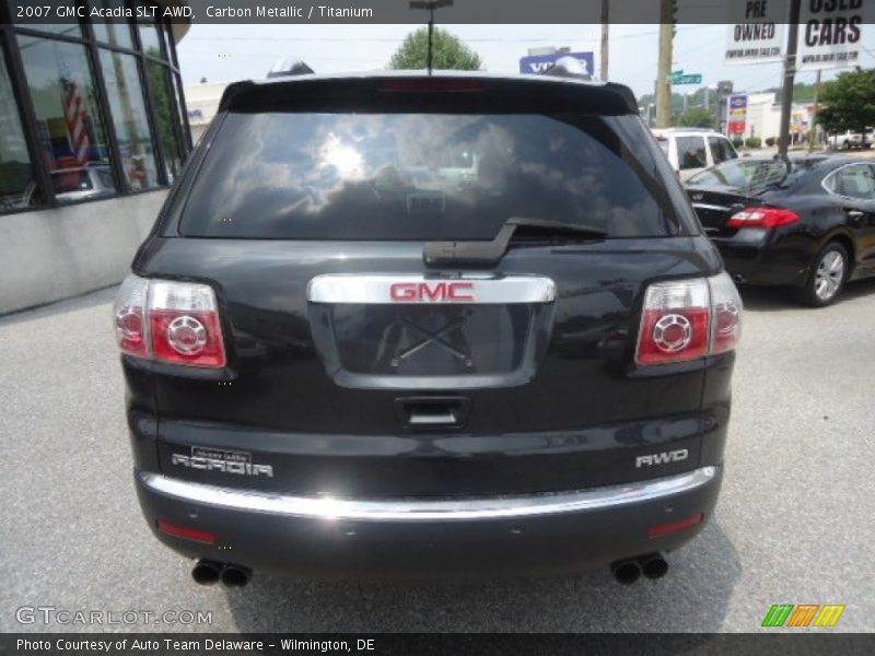 Carbon Metallic / Titanium 2007 GMC Acadia SLT AWD