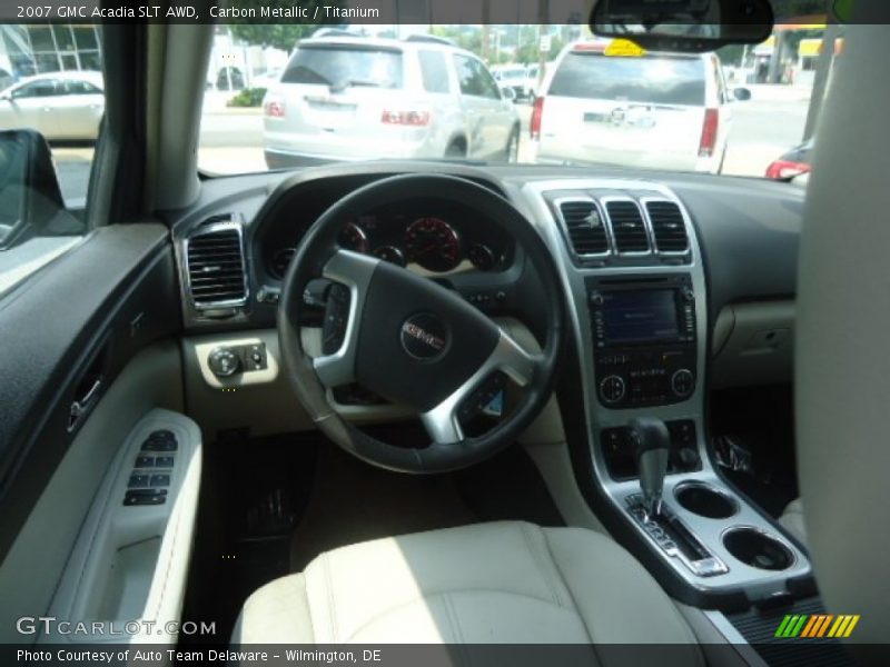 Carbon Metallic / Titanium 2007 GMC Acadia SLT AWD