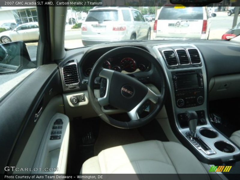 Carbon Metallic / Titanium 2007 GMC Acadia SLT AWD