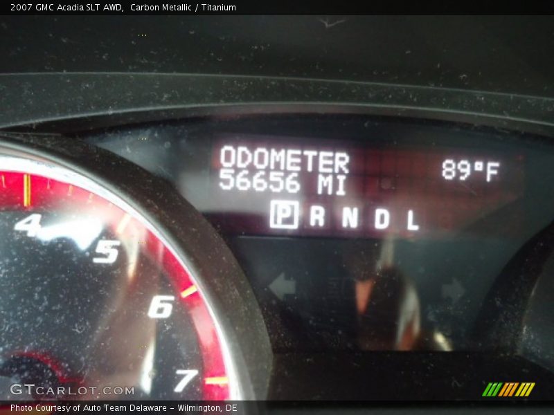 Carbon Metallic / Titanium 2007 GMC Acadia SLT AWD