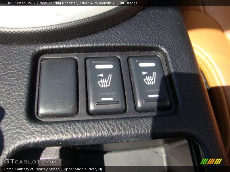 Silver Alloy Metallic / Burnt Orange 2007 Nissan 350Z Grand Touring Roadster
