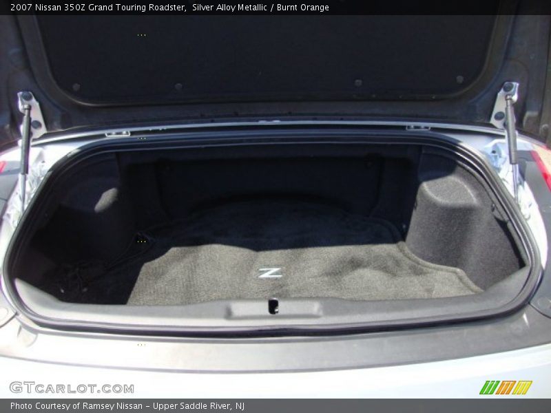 Silver Alloy Metallic / Burnt Orange 2007 Nissan 350Z Grand Touring Roadster