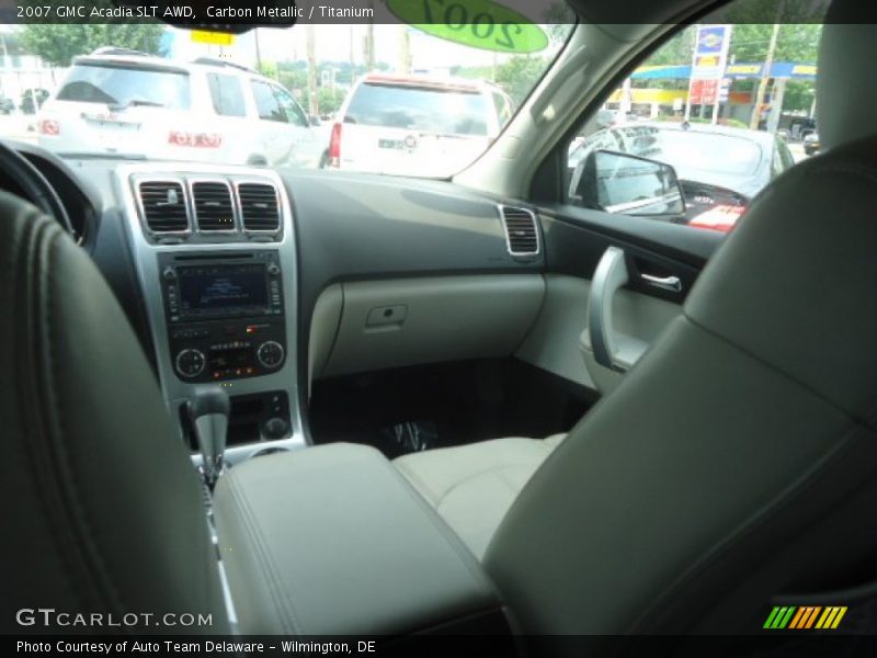 Carbon Metallic / Titanium 2007 GMC Acadia SLT AWD