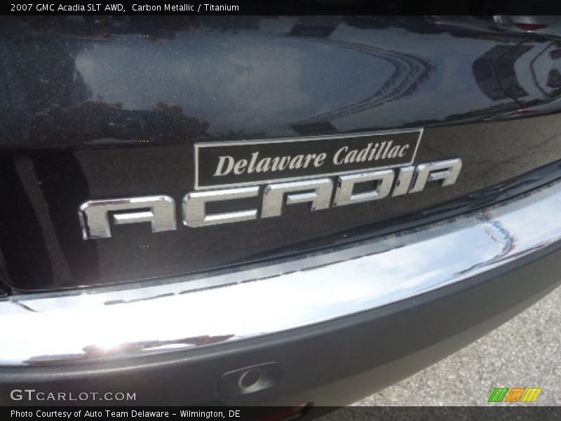 Carbon Metallic / Titanium 2007 GMC Acadia SLT AWD