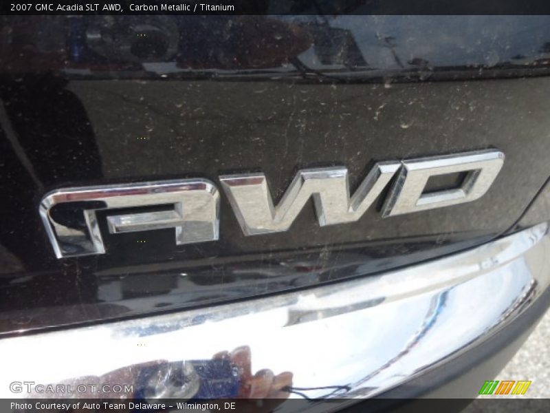 Carbon Metallic / Titanium 2007 GMC Acadia SLT AWD