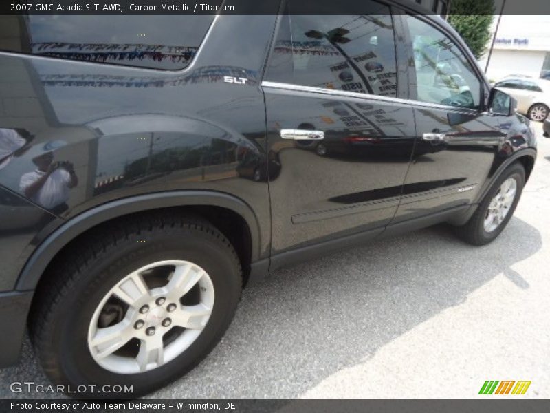 Carbon Metallic / Titanium 2007 GMC Acadia SLT AWD