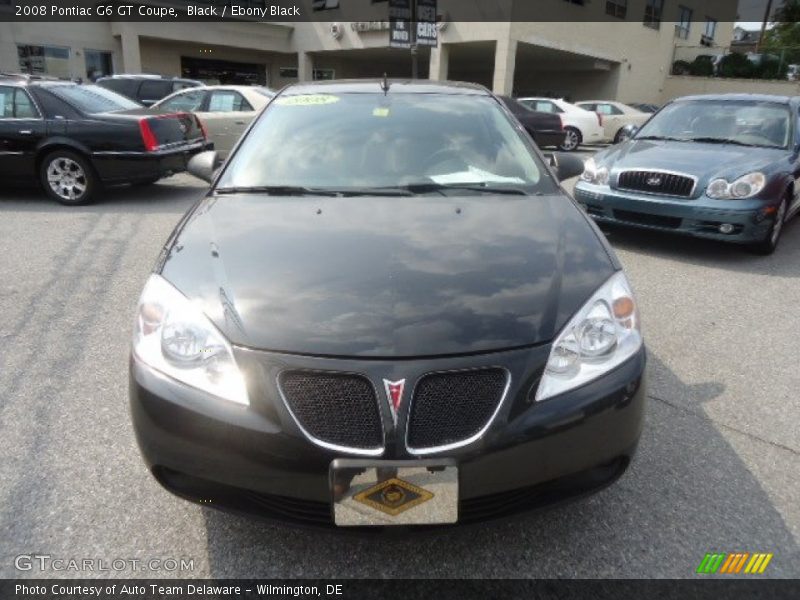 Black / Ebony Black 2008 Pontiac G6 GT Coupe