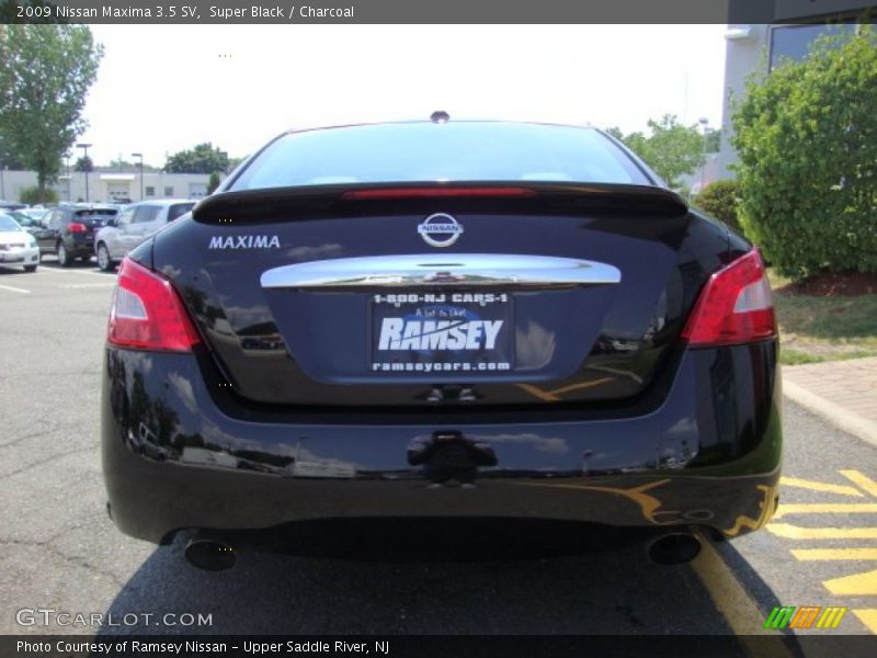 Super Black / Charcoal 2009 Nissan Maxima 3.5 SV