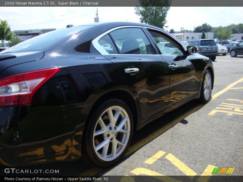 Super Black / Charcoal 2009 Nissan Maxima 3.5 SV