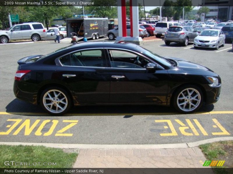 Super Black / Charcoal 2009 Nissan Maxima 3.5 SV