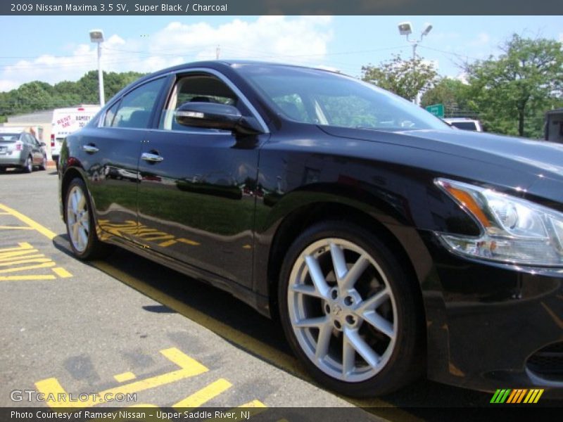 Super Black / Charcoal 2009 Nissan Maxima 3.5 SV