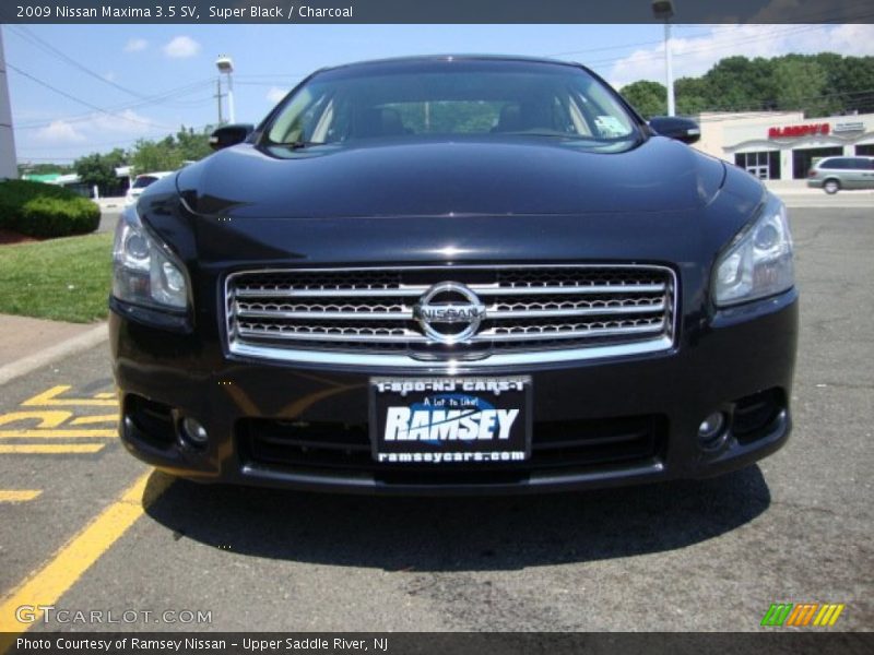 Super Black / Charcoal 2009 Nissan Maxima 3.5 SV