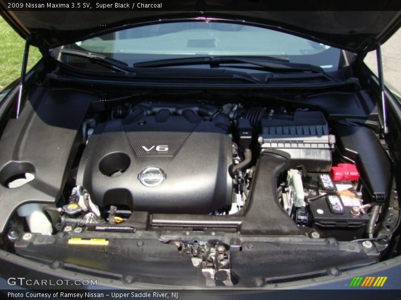 Super Black / Charcoal 2009 Nissan Maxima 3.5 SV