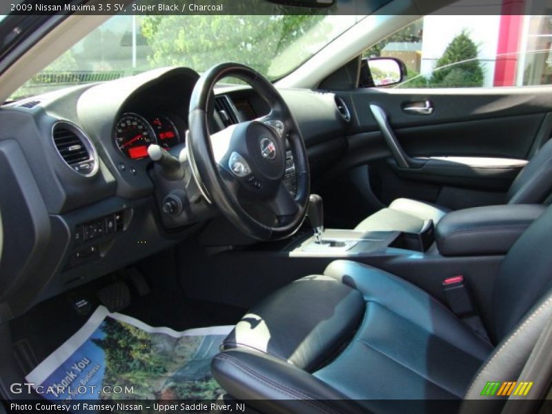 Super Black / Charcoal 2009 Nissan Maxima 3.5 SV