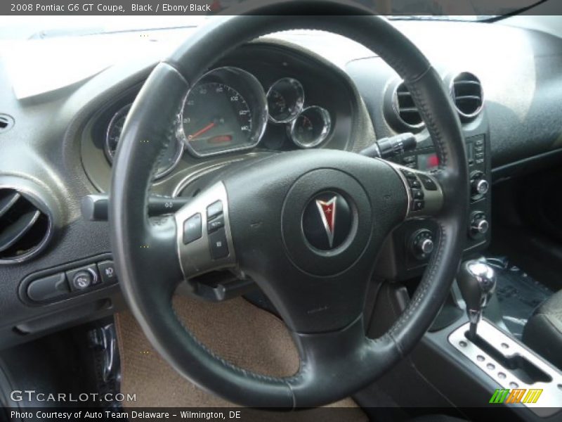 Black / Ebony Black 2008 Pontiac G6 GT Coupe