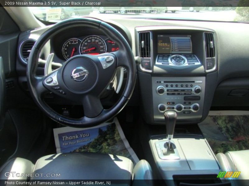 Super Black / Charcoal 2009 Nissan Maxima 3.5 SV