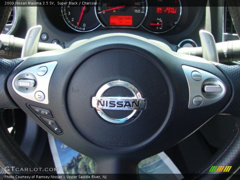 Super Black / Charcoal 2009 Nissan Maxima 3.5 SV