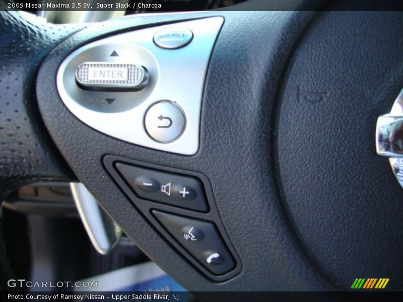 Super Black / Charcoal 2009 Nissan Maxima 3.5 SV