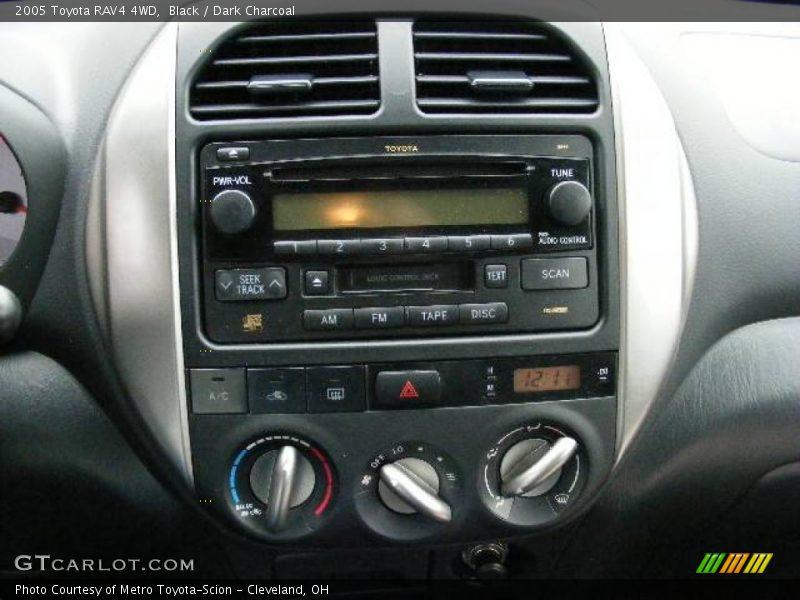 Black / Dark Charcoal 2005 Toyota RAV4 4WD
