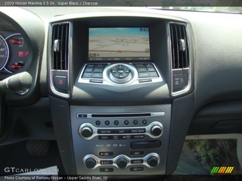 Super Black / Charcoal 2009 Nissan Maxima 3.5 SV