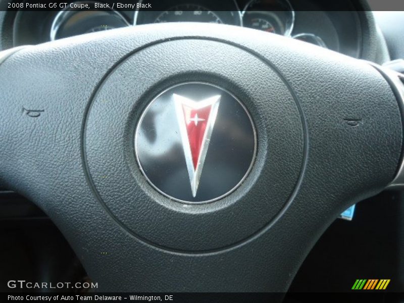 Black / Ebony Black 2008 Pontiac G6 GT Coupe