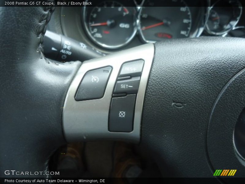Black / Ebony Black 2008 Pontiac G6 GT Coupe