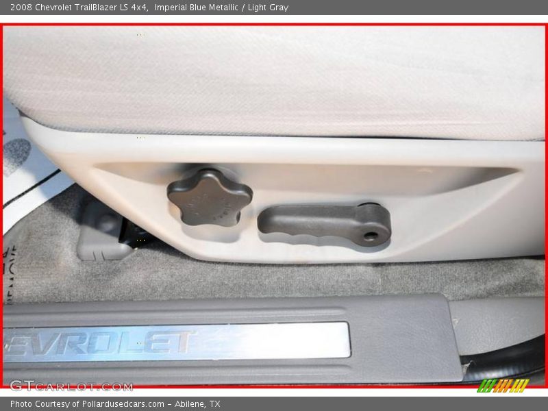 Imperial Blue Metallic / Light Gray 2008 Chevrolet TrailBlazer LS 4x4