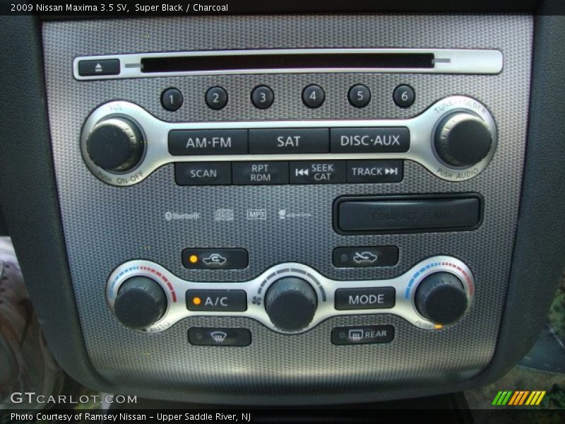 Super Black / Charcoal 2009 Nissan Maxima 3.5 SV