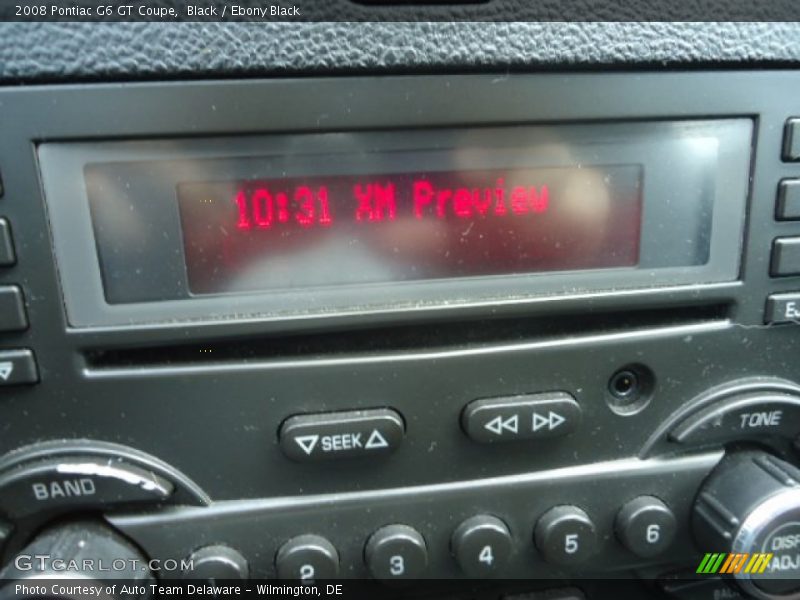 Black / Ebony Black 2008 Pontiac G6 GT Coupe