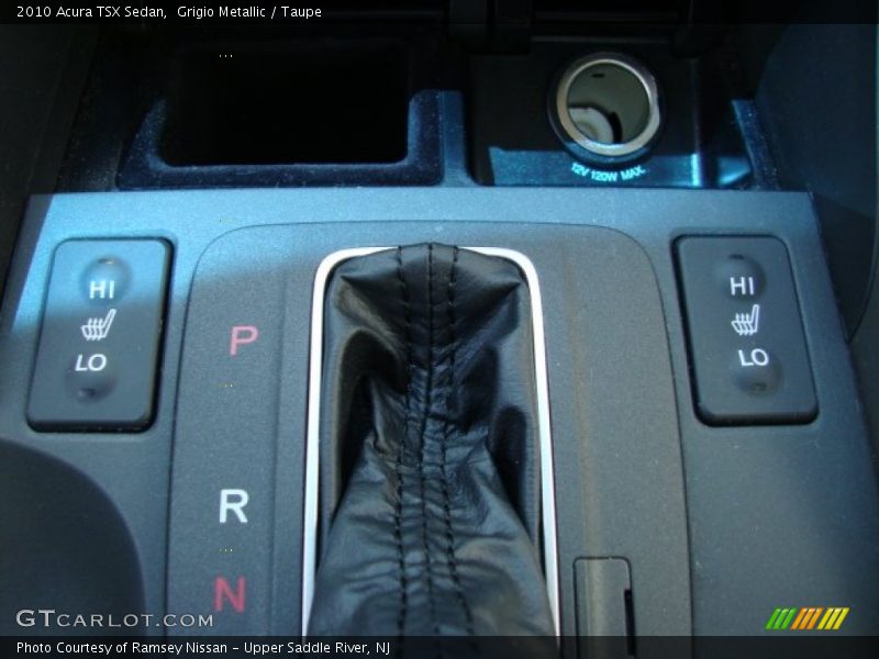 Grigio Metallic / Taupe 2010 Acura TSX Sedan
