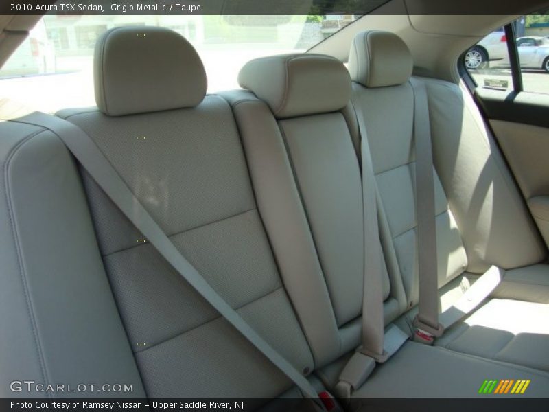 Grigio Metallic / Taupe 2010 Acura TSX Sedan