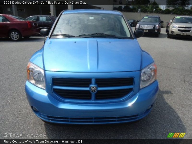 Surf Blue Pearl / Dark Slate Gray 2008 Dodge Caliber SXT