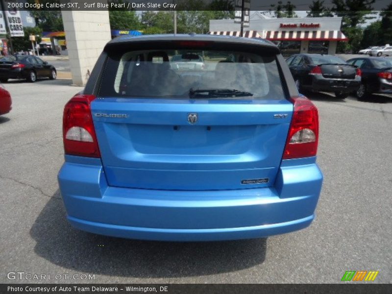 Surf Blue Pearl / Dark Slate Gray 2008 Dodge Caliber SXT