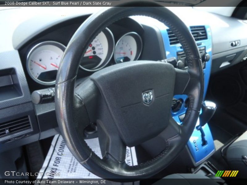 Surf Blue Pearl / Dark Slate Gray 2008 Dodge Caliber SXT