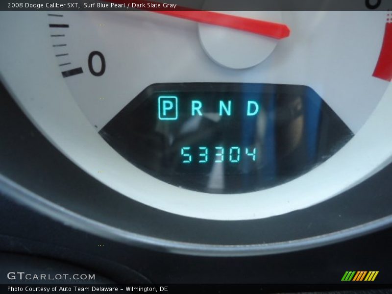 Surf Blue Pearl / Dark Slate Gray 2008 Dodge Caliber SXT