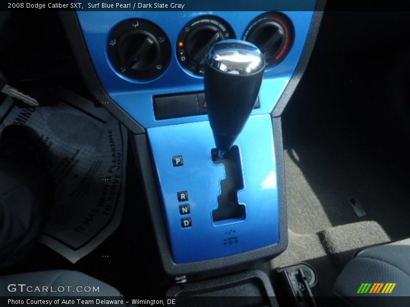 Surf Blue Pearl / Dark Slate Gray 2008 Dodge Caliber SXT