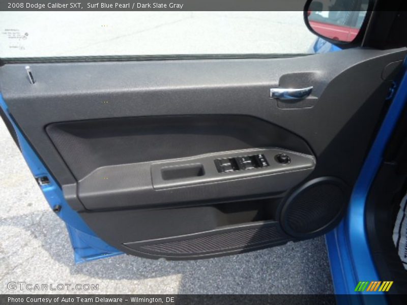 Surf Blue Pearl / Dark Slate Gray 2008 Dodge Caliber SXT