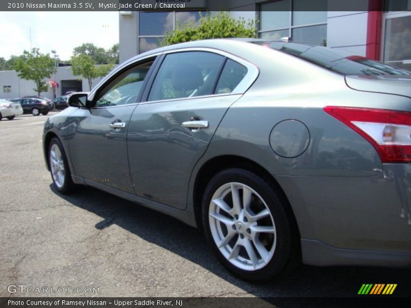 Mystic Jade Green / Charcoal 2010 Nissan Maxima 3.5 SV