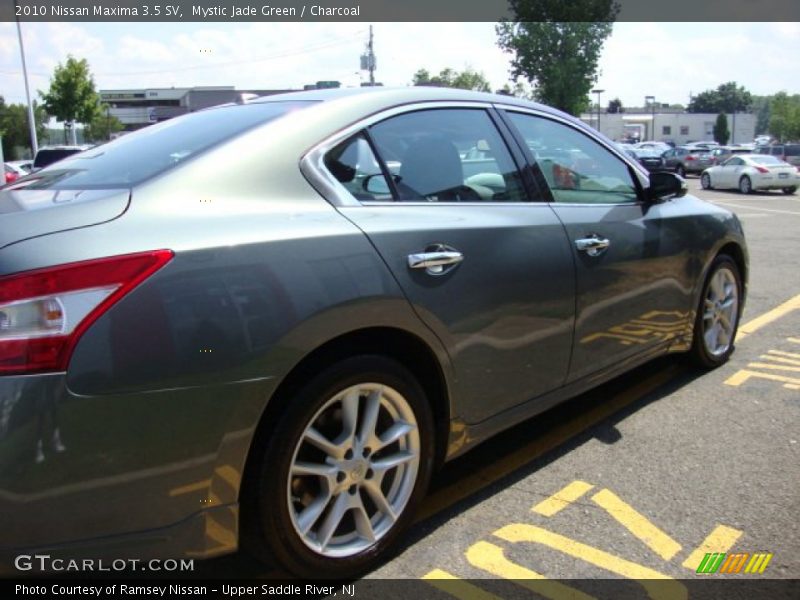 Mystic Jade Green / Charcoal 2010 Nissan Maxima 3.5 SV