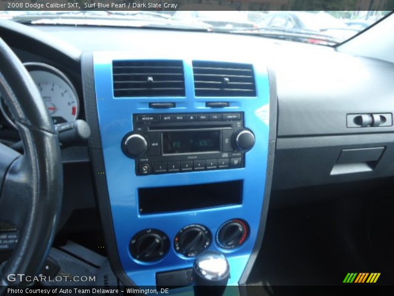 Surf Blue Pearl / Dark Slate Gray 2008 Dodge Caliber SXT