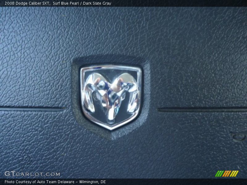 Surf Blue Pearl / Dark Slate Gray 2008 Dodge Caliber SXT