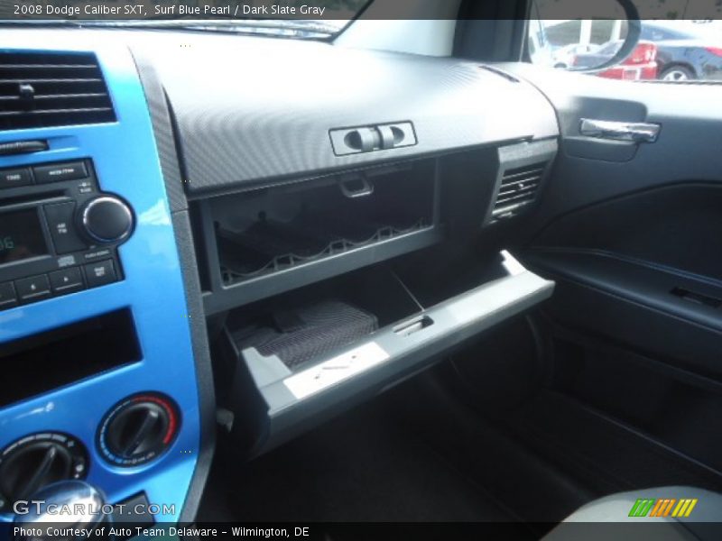 Surf Blue Pearl / Dark Slate Gray 2008 Dodge Caliber SXT