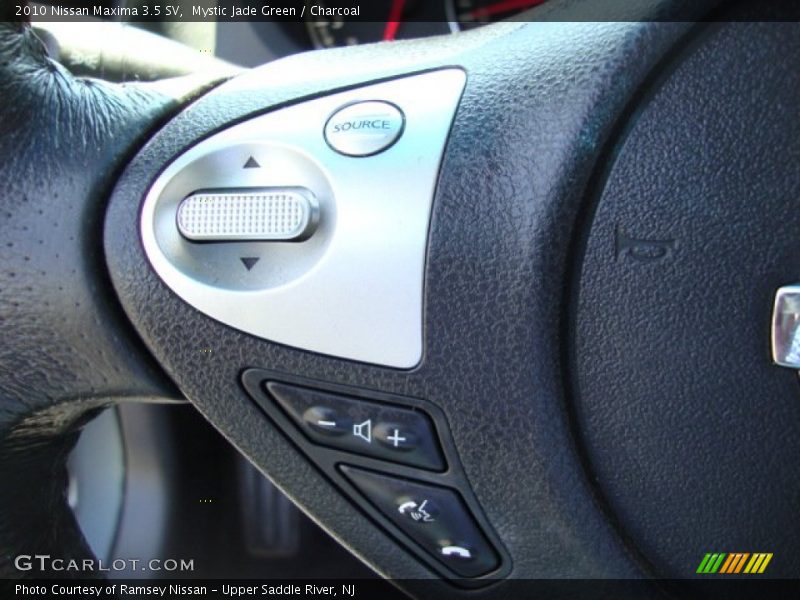 Mystic Jade Green / Charcoal 2010 Nissan Maxima 3.5 SV