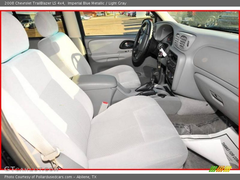 Imperial Blue Metallic / Light Gray 2008 Chevrolet TrailBlazer LS 4x4