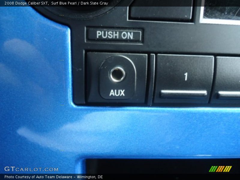 Surf Blue Pearl / Dark Slate Gray 2008 Dodge Caliber SXT